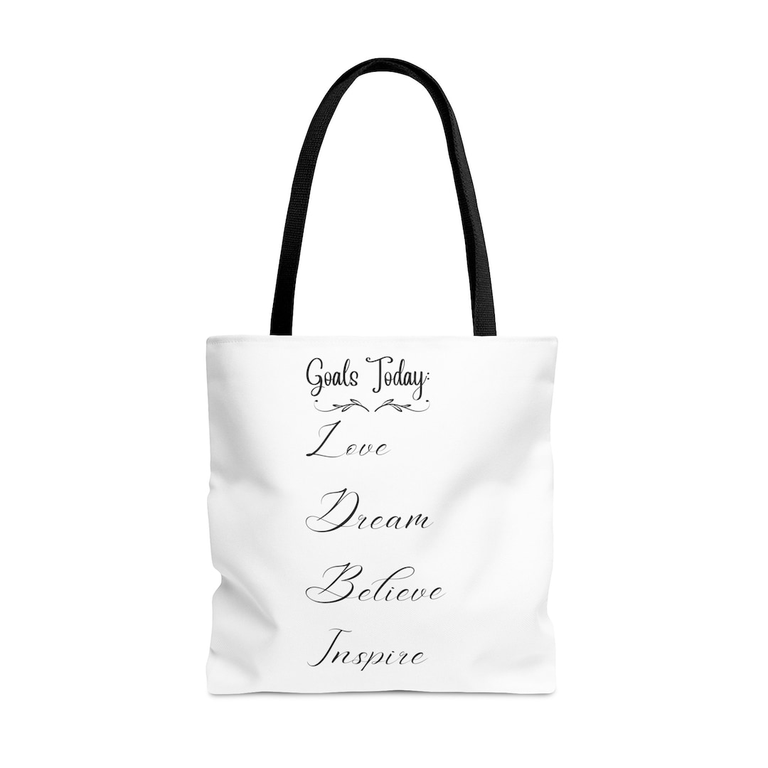 Tote Bag, Inspirational Totes, Gifts, Quotes Bags, Etsy