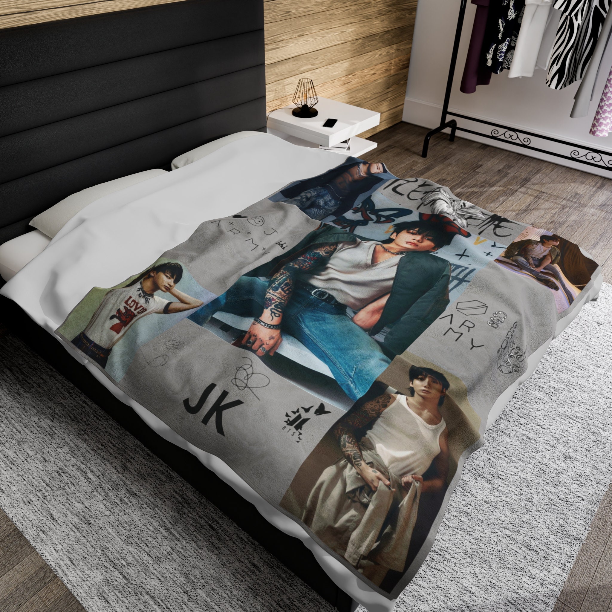 BTS JUNGKOOK Golden Blanket - A-KPOP