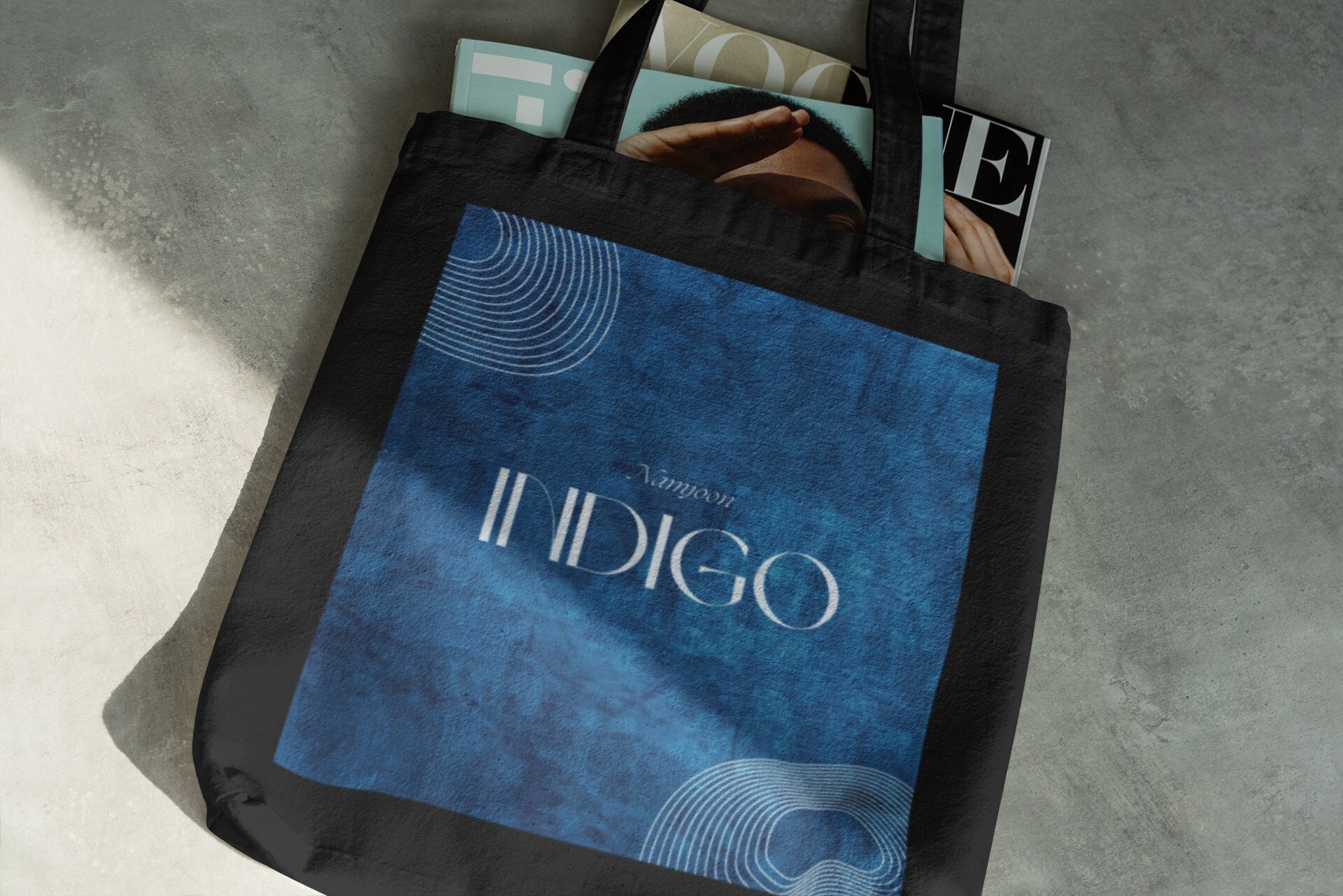 Rm Indigo Tote - Etsy