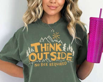 Outsider Shirt Gift For Outdoor Lover Outdoor Gift for Her Outdoor Gift for Him Hiking Shirt Gift for Hiker Mountain Lover Camping Lover