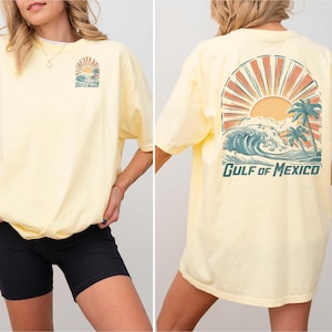 Gulf of Mexico Shirt Gulf Coast Shirt Mexico Beach Tee Gulf of Mexico Gift for Mexico Lover Gift Mexican Pride Shirt Texas Beach Shirt