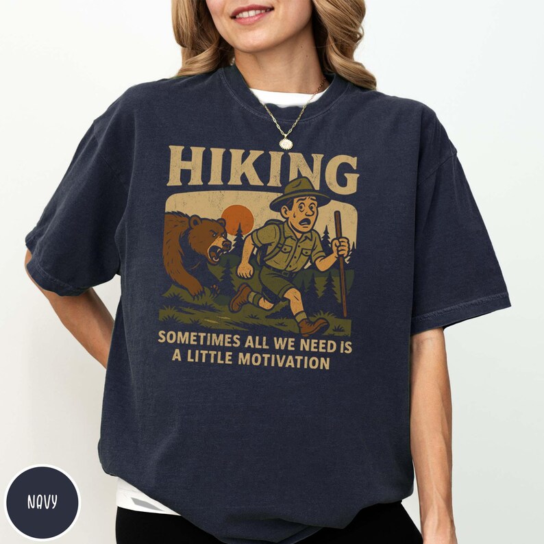 Funny Vintage Bear Hiking Shirt Scouting T-Shirt Scout Leader Gift for Girl Scout Boy Scout Camping Gift Bear Lover Shirt for Camping Lover