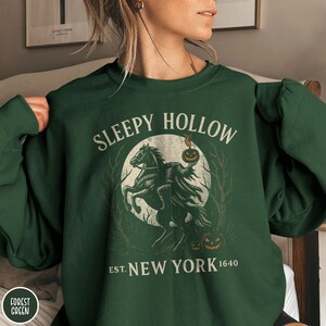 Legend of Sleepy Hallow Sweatshirt Bookish Halloween Sweater Headless Horseman Halloween Movie Crewneck Halloweentown Ichabod Crane Shirt