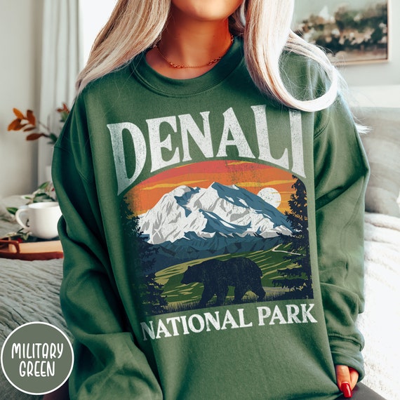 Vintage Mt. Denali National Park Alaska Mountain T-Shirt Vintage Mt. Denali National Park Alaska Mountain T-Shirt