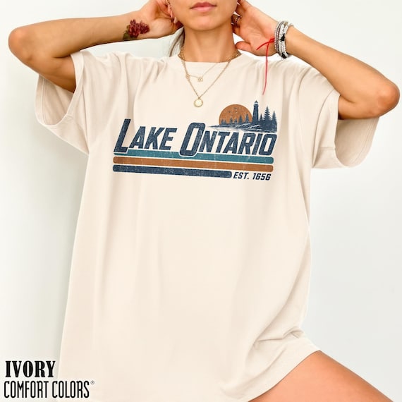 Lake Ontario Great Lakes Shirt Vintage Quiet Activism Tee Comfort Colors Canada Tee Gulf of Mexico Subtle Anti Trump Shirt Travel Shirt