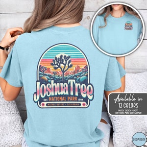 Joshua Tree Retro Vintage Shirt Desert Vibes Tee Joshua Tree National Park Crewneck California Tee Travel Adventurer Gift Desert Lover Gift
