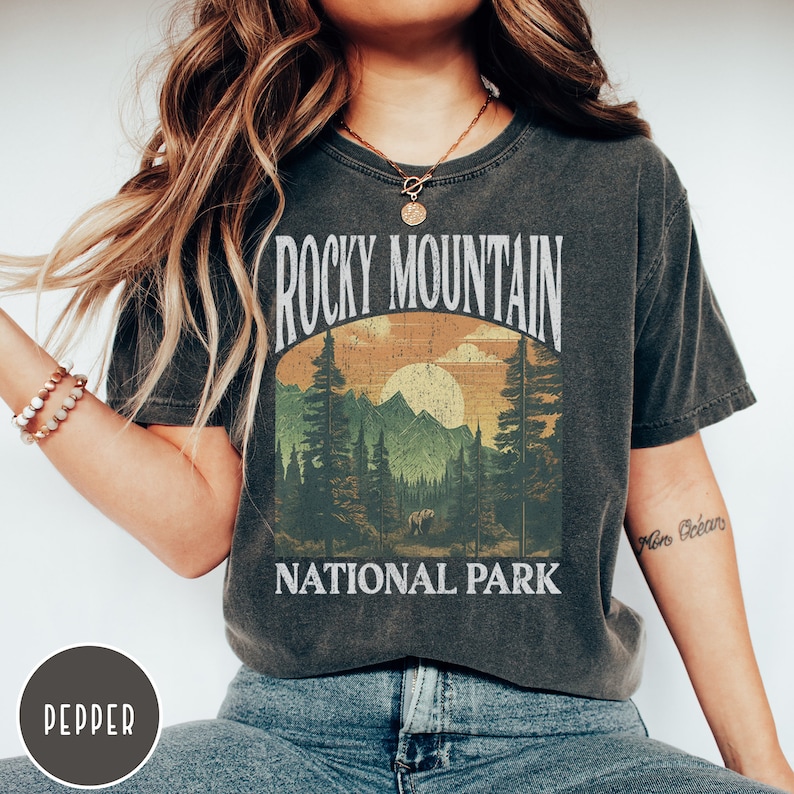 Colorado Shirt, Rocky Mountain National Park Shirt, Mountain Shirt, Rockies Shirt, Estes Park Shirt, Boulder Shirt, Denver Shirt, Bear Shirt, colorado crew
colorado lover shirt
retro colorado shirt
rockies shirt
Rocky mountain shirt
estes park shirt