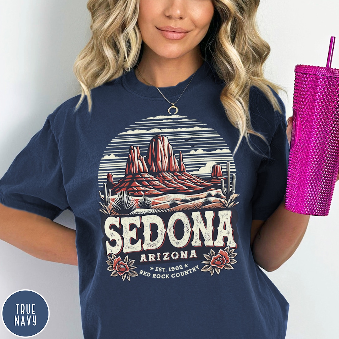 Sedona Arizona Shirt Southwest Crewneck Sedona Bachelorette Gift Desert