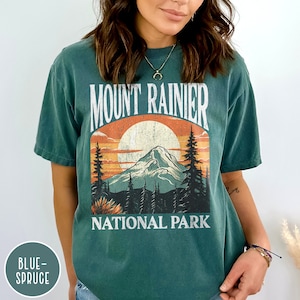 Mount Rainier Shirt Washington Shirt Mount Rainier National Park Shirt Mt Rainier Shirt Pacific Northwest Shirt Hiking Shirt Cascades Shirt