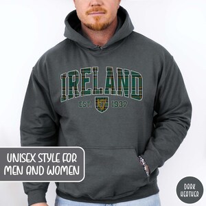 Ireland Hoodie Lucky Irish Sweater Ireland Traveler Sweatshirt St Patrick's Day Gift for Irish Lovers Dublin Gift Europe Vacation Shirt Irish Trip Gift Irish Pullover Sweater Ireland Souvenir Shirt Euro Trip Sweater Dubliners Ireland Giftful Hoodie