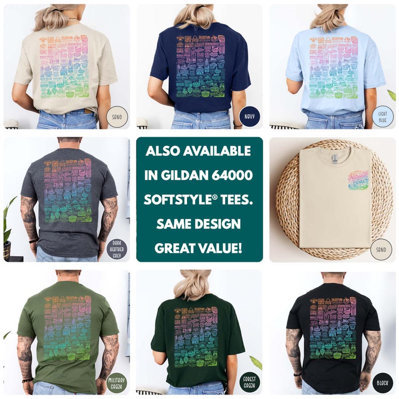Vintage National Park Shirt Comfort Colors National Park Lovers Shirt Outdoor Lover Hiking Shirt National Park Gift for Traveler Camping Tee
