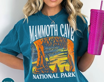 Mammoth Cave National Park Shirt Kentucky Shirt Mammoth Cave Shirt Retro National Park Gift Camping Gift Hiking Shirt US National Parks