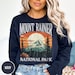 Mount Rainier Sweatshirt Washington Sweatshirt Mount Rainier National