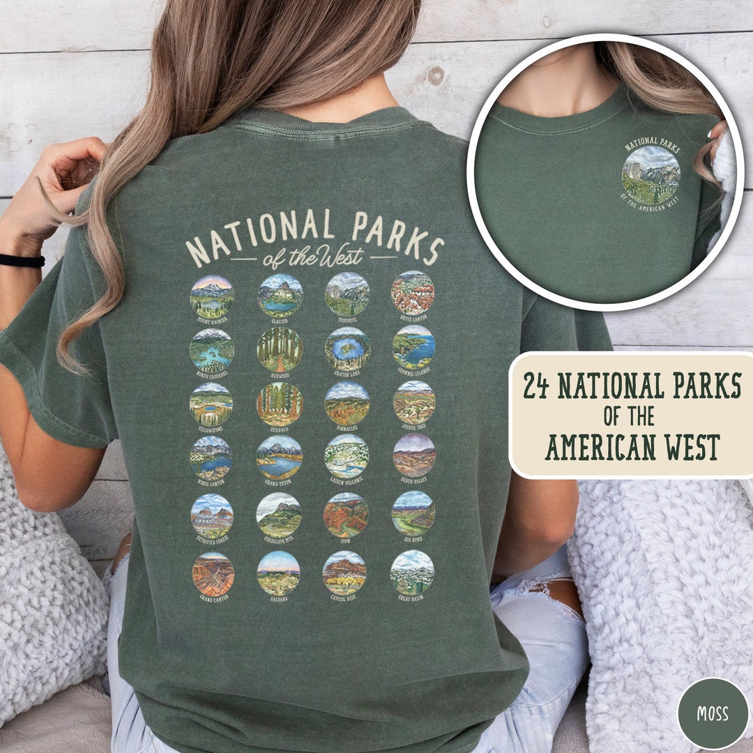 National Parks Lover Shirt Park Ranger Shirt Western Hiking Shirt ...