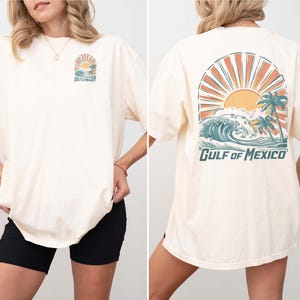 Gulf of Mexico Shirt Gulf Coast Shirt Mexico Beach Tee Gulf of Mexico Gift for Mexico Lover Gift Mexican Pride Shirt Texas Beach Shirt
