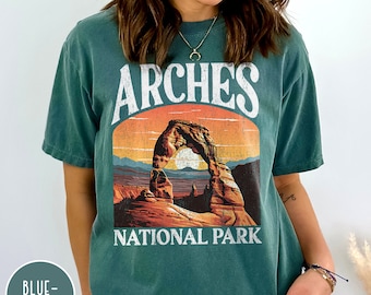 Arches National Park Shirt, Utah Shirt, Arches Shirt, Moab Shirt, Desert Vibes Shirt, Mighty Five Tee, Desert Shirt, Utah Desert, Utah Gift