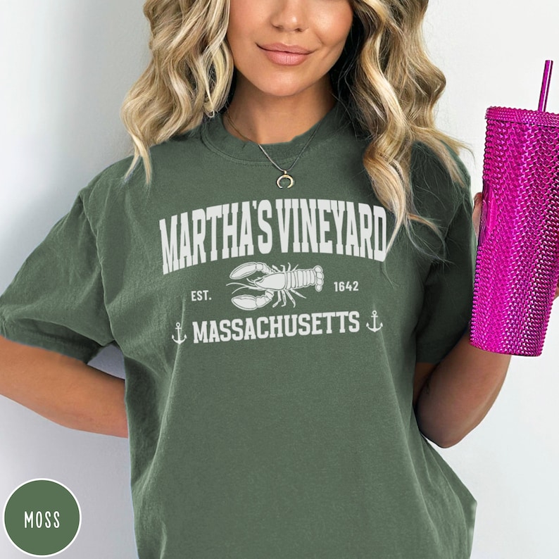 Martha's Vineyard Shirt Martha's Vineyard Massachusetts Vacation Shirt Martha's Vineyard Wedding Gift Bachelorette Shirt Massachusetts Shirt