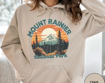 Washington Hoodie Mount Rainier Hoodie Mount Rainier National Park Sweatshirt Mt Rainier Shirt Pacific Northwest Hoodie Washington Sweater