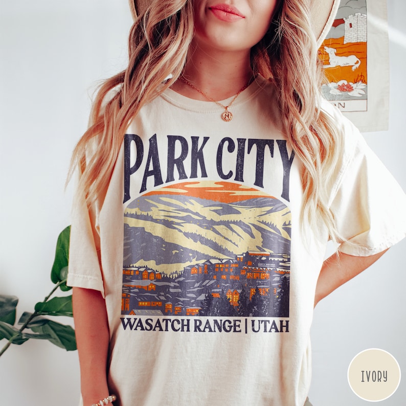 Park City Shirt Park City Ski Shirt Utah Shirt Utah Gift For Her Ski Bachelorette Shirt Apres Ski Shirt Salt Lake City Shirt Utah Crewneck