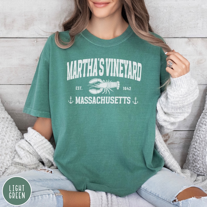 Martha's Vineyard Shirt Martha's Vineyard Massachusetts Vacation Shirt Martha's Vineyard Wedding Gift Bachelorette Shirt Massachusetts Shirt