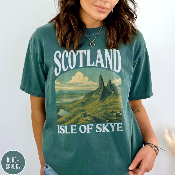 Isle of Skye Scotland Traveler Shirt Scottish Highlands Scotland Trip Gift Scotland Shirt Scotland Lover Gift for Scottish Pride Crewneck