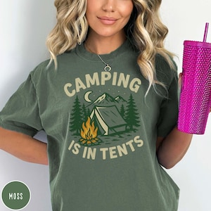 Funny Camping Gift for Outdoors Lover Shirt Funny Camping Shirt Funny Camping Gift for Dad Camping Giftful Dad Joke Shirt Funny Tent Shirt
