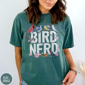 Bird Nerd Shirt Bird Watching Shirt Birding T-Shirt Funny Birdwatcher Shirt for Bird Lover Gift for Bird Watcher Gift for Birder Shirt