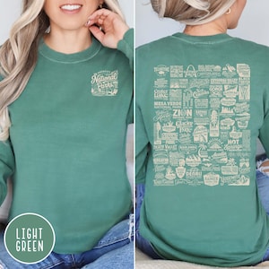 Vintage National Parks Long Sleeve Shirt 63 US National Park Lover Shirt Park Ranger Crewneck Parks Gift for Her Comfort Colors Long Sleeve Shirt Granola Girl Shirt