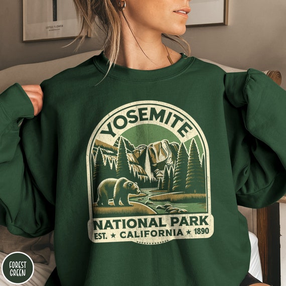 Yosemite National Park Shirt, Camping California Gift Yosemite National Park Shirt, Camping California Gift