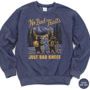 Funny Hiking Sweatshirt Funny Camping Sweater Outdoors Gift Park Ranger Aesthetic Granola Girl Crewneck Gift for Hiking Lover Hiking Mom Sweatshirt