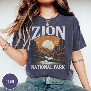 Zion Shirt, Utah Shirt, Zion National Park Shirt, Utah Graphic Tee, Utah Boho T, Vintage Utah Tee, Zion National Park Trip Shirt, Zion Gift