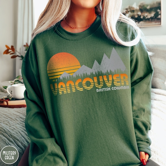 Vancouver Washington Outdoors Retro Mountains T-Shirt Vancouver Washington Outdoors Retro Mountains T-Shirt