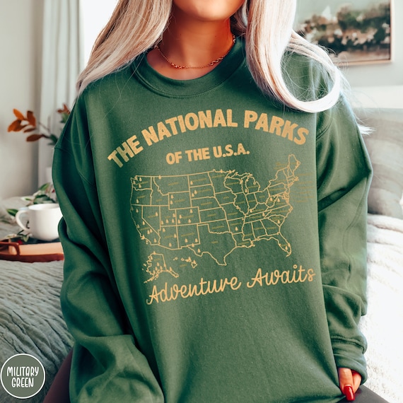 National park sweatshirt best sale