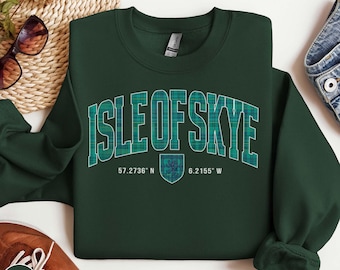 Isle of Skye Scotland Sweatshirt Scottish Highlands Gift Scotland Gift for Traveler Sweatshirt Isle of Skye Gift Scottish Sweater Scotsman