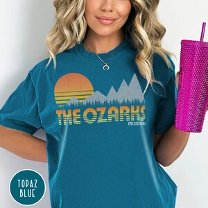 Ozarks Shirt, Ozarks Missouri Shirt, Vintage Comfort Colors Tee, Lake of the Ozarks Shirt, Missouri Shirt, Ozark Mountains Shirt, Table Rock