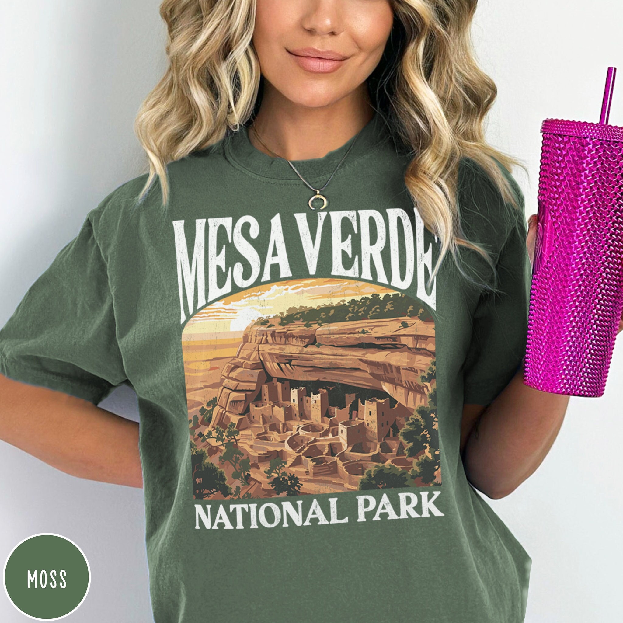 Mesa Verde National Park Shirt Colorado Crewneck Southwest Colorado Tee Gift for Traveler National Park Lover Shirt for Desert Lover