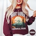 Mount Rainier Sweatshirt Washington Sweatshirt Mount Rainier National