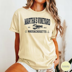 Martha's Vineyard Shirt Martha's Vineyard Massachusetts Vacation Shirt Martha's Vineyard Wedding Gift Bachelorette Shirt Massachusetts Shirt