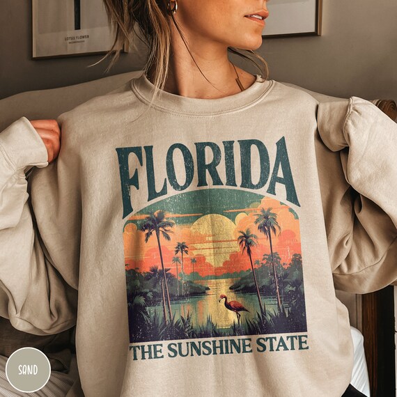 Sunshine State Florida Varsity Sweater Sunshine State Florida Varsity Sweater