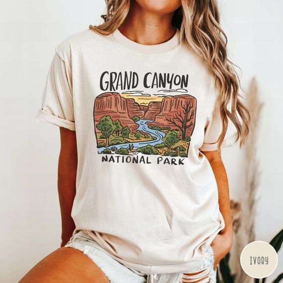 Grand Canyon National Park Shirt Arizona Tee Grand Canyon Family Trip Traveler Gift Desert Crewneck Camping Hiking Clothes Wild West Shirt