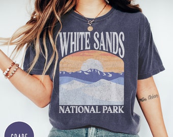 Desert Shirt, White Sands Shirt, White Sands National Park Shirt, New Mexico Shirt, Sunset Shirt, National Park Shirt, Hiking Shirt, Travel
