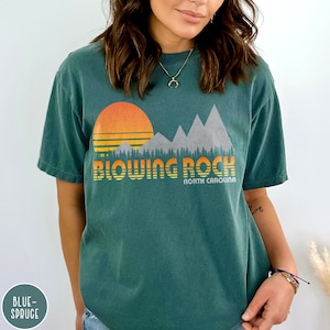 Blowing Rock North Carolina Shirt Blue Ridge Mountains Shirt North Carolina Vacation Shirt Blue Ridge Parkway Vintage Carolina Traveler Gift
