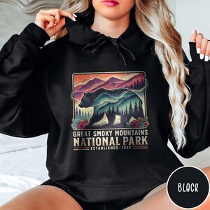 Great Smoky Mountains Hoodie Tennessee Hoodie Tennessee Sweatshirt Great Smoky Mountains National Park Sweatshirt Gatlinburg Trip Hoodie