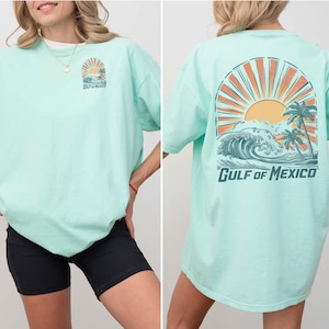 Gulf of Mexico Shirt Gulf Coast Shirt Mexico Beach Tee Gulf of Mexico Gift for Mexico Lover Gift Mexican Pride Shirt Texas Beach Shirt