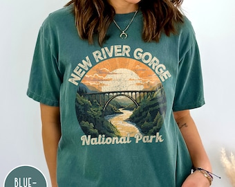 West Virginia Shirt New River Gorge Shirt New River Gorge National Park Shirt West Virginia State Shirt Hiking Shirt Appalachian Mountain