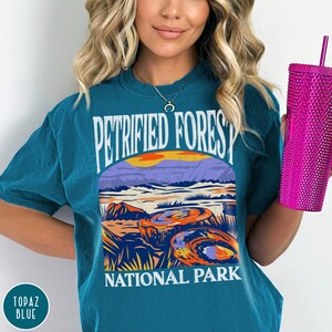 Petrified Forest National Park Shirt Arizona Desert Shirt US National Parks Arizona Shirt Desert Tee National Park Gift Petrified Forest Shirt Outdoor Adventure Shirt Nature Travel Gift Forest Tshirt Travel Shirt