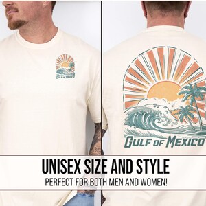 Gulf of Mexico Shirt Gulf Coast Shirt Mexico Beach Tee Gulf of Mexico Gift for Mexico Lover Gift Mexican Pride Shirt Texas Beach Shirt