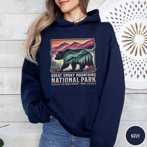 Great Smoky Mountains Hoodie Tennessee Hoodie Tennessee Sweatshirt Great Smoky Mountains National Park Sweatshirt Gatlinburg Trip Hoodie