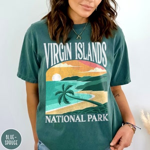 Virgin Islands Shirt Virgin Islands National Park Shirt Virgin Islander Shirt Caribbean Shirt St John St Thomas US Virgin Islands Gift