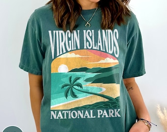 Virgin Islands Shirt Virgin Islands National Park Shirt Virgin Islander Shirt Caribbean Shirt St John St Thomas US Virgin Islands Gift